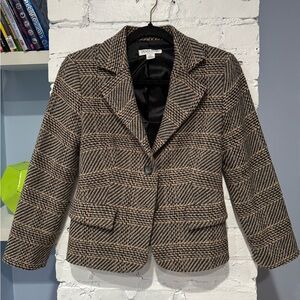 Vintage Pendleton wool Blend Sports Women Blazer 2P USA Made‎ Academia